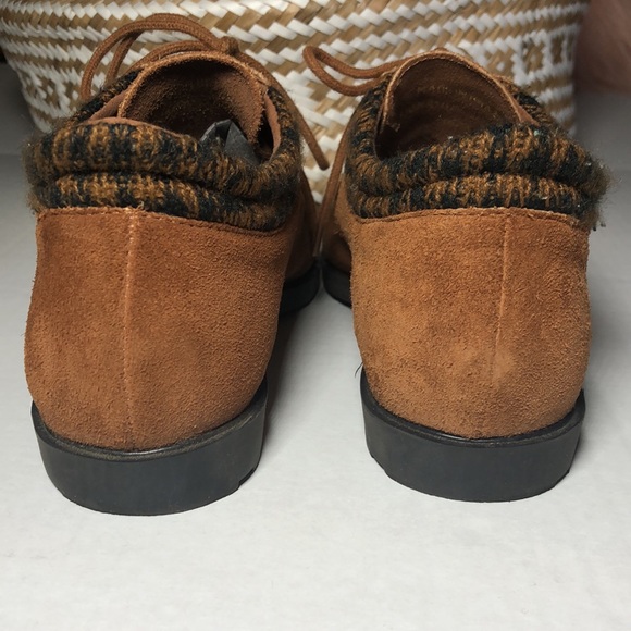 GH Bass & Co. Donahue Women’s Suede Oxford Shoes 8 - Picture 6 of 11